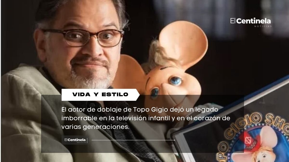 Muere querido actor que dio voz a Topo Gigio, en México