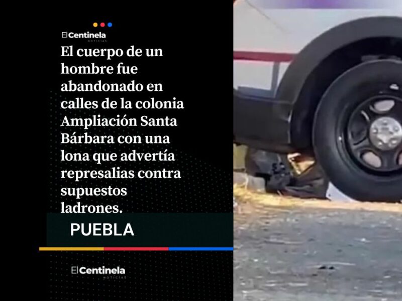 Limpia en Xochimehuacan: tiran embolsado con mensaje vs la banda de ‘Los Ramoncitos’