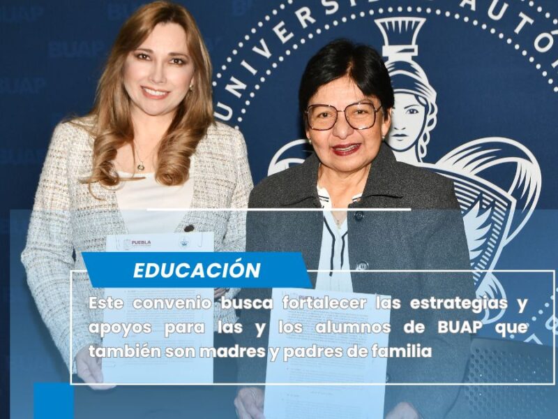 BUAP firma convenio con el DIF Estatal para generar estrategias continuas