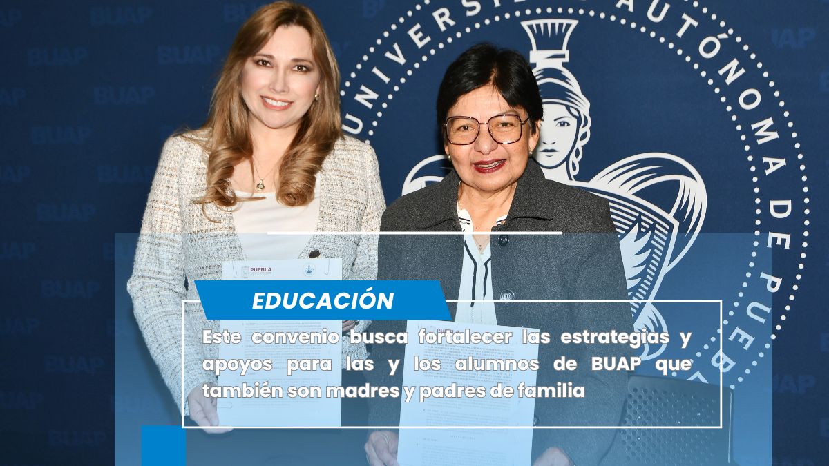 BUAP firma convenio con el DIF Estatal para generar estrategias continuas
