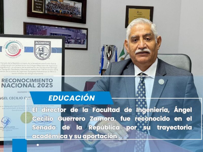 Director de Ingeniería BUAP recibe reconocimiento nacional