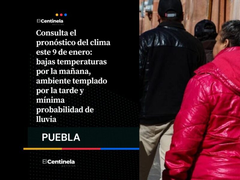 Frío fin de semana: así estará el clima este viernes 9 de enero en la capital