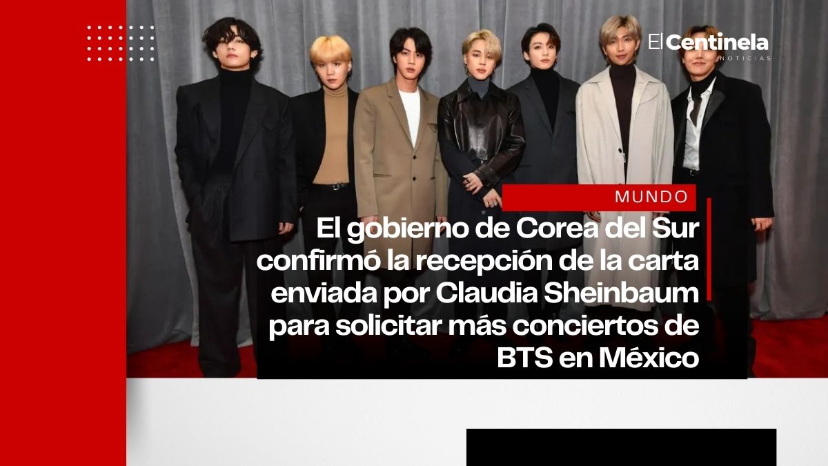 BTS en México: Corea del Sur analiza carta de Sheinbaum para sumar más conciertos ante alta demanda