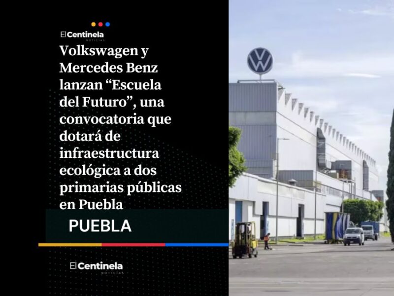 Volkswagen y Mercedes Benz impulsan “Escuela del Futuro” con infraestructura verde