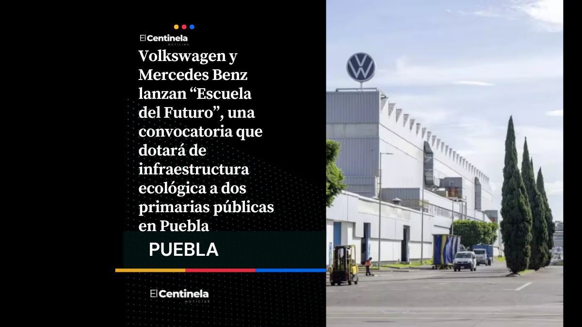 Volkswagen y Mercedes Benz impulsan “Escuela del Futuro” con infraestructura verde