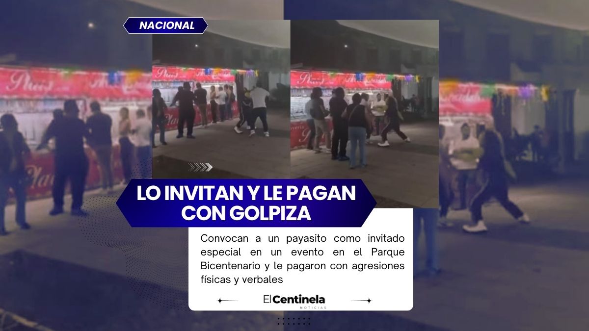 Como en Malcom: Invitan a payasito a evento en Parque Bicentenario y termina en pelea campal