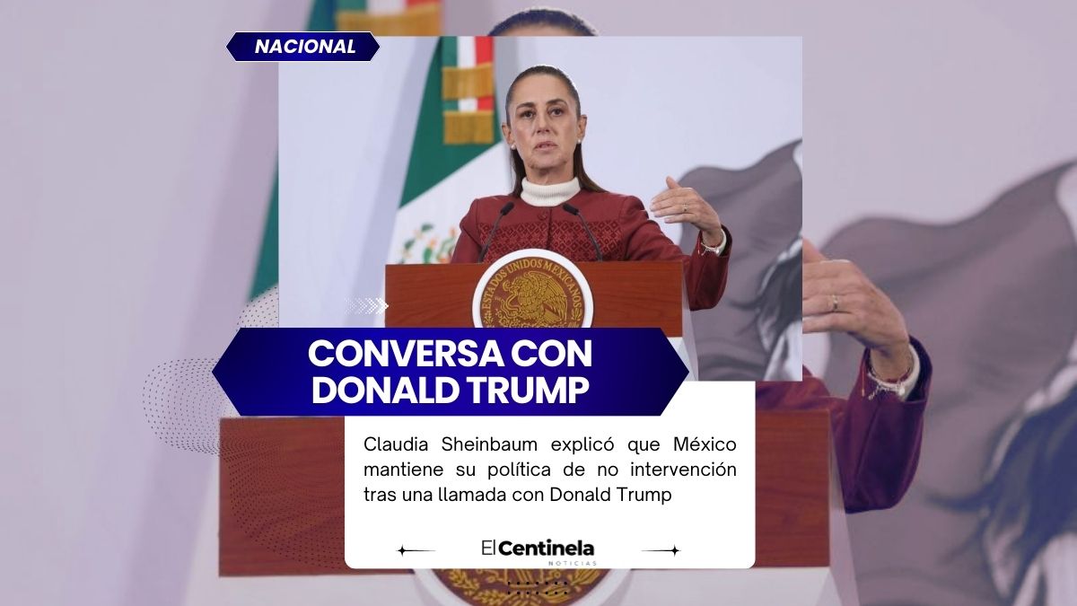 Sheinbaum reafirma postura de no intervención ante Trump tras consulta sobre Venezuela