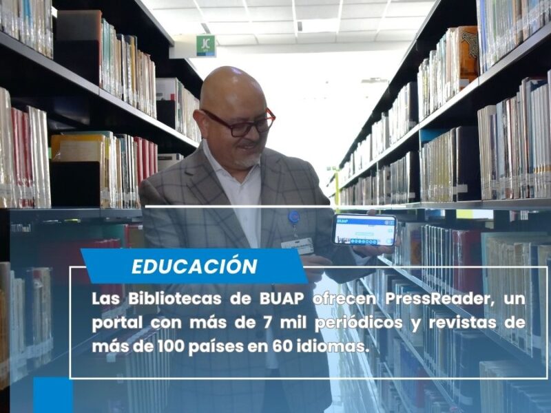 Las bibliotecas como medios de entretenimiento y divulgación en la BUAP