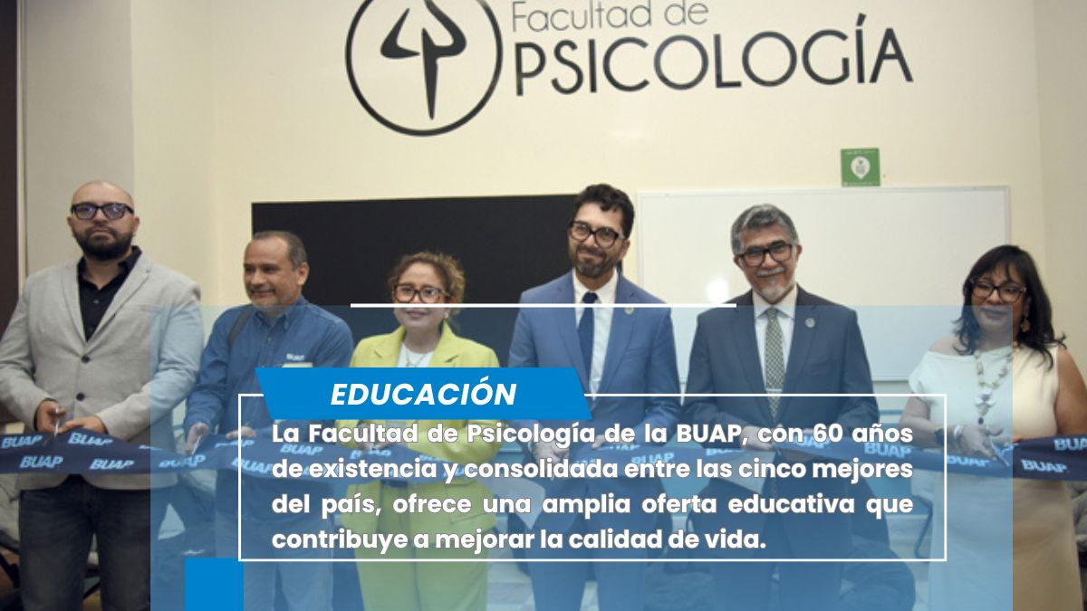 Rinde informe de labores director de la Facultad de Psicología de la BUAP
