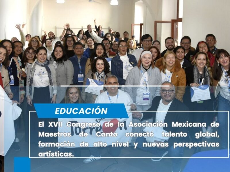 BUAP, sede del XVII Congreso de la Asociación Mexicana de Maestros de Canto