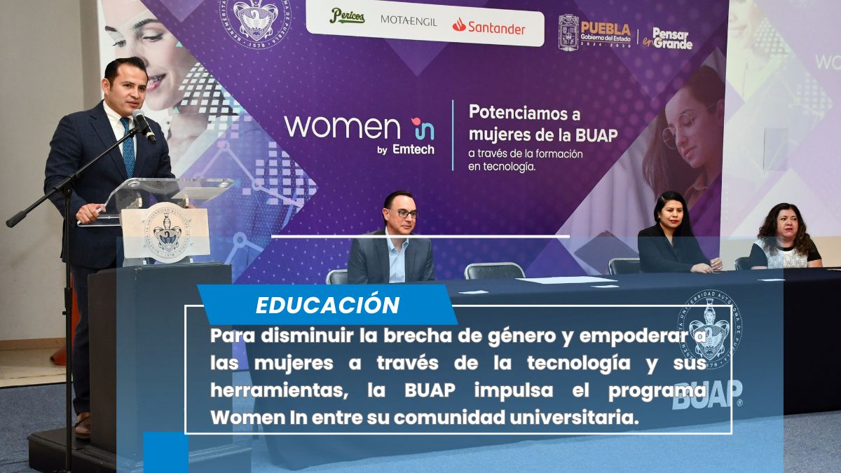 Impulsa BUAP la incursión de mujeres en la tecnología