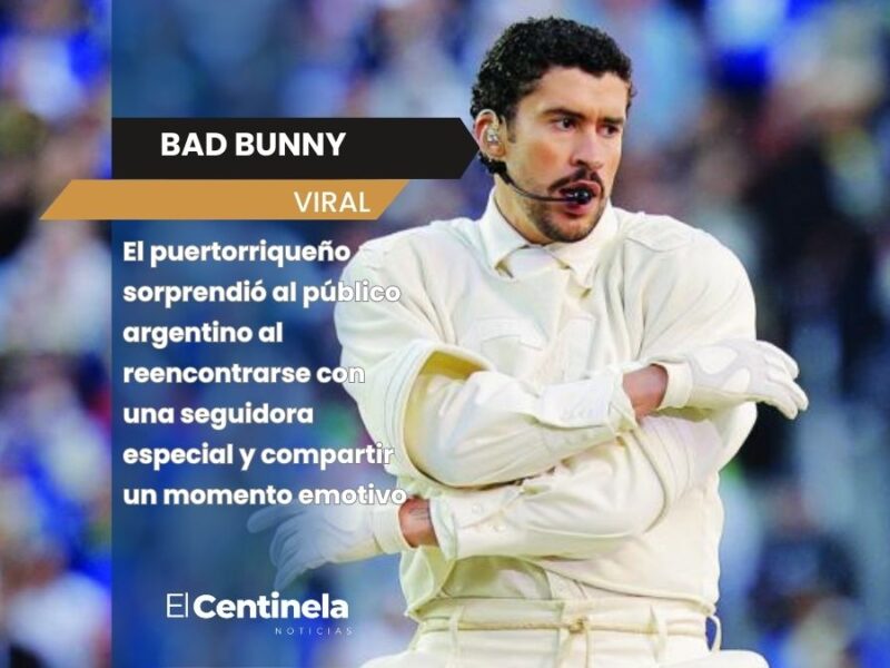 Bad Bunny detiene su concierto