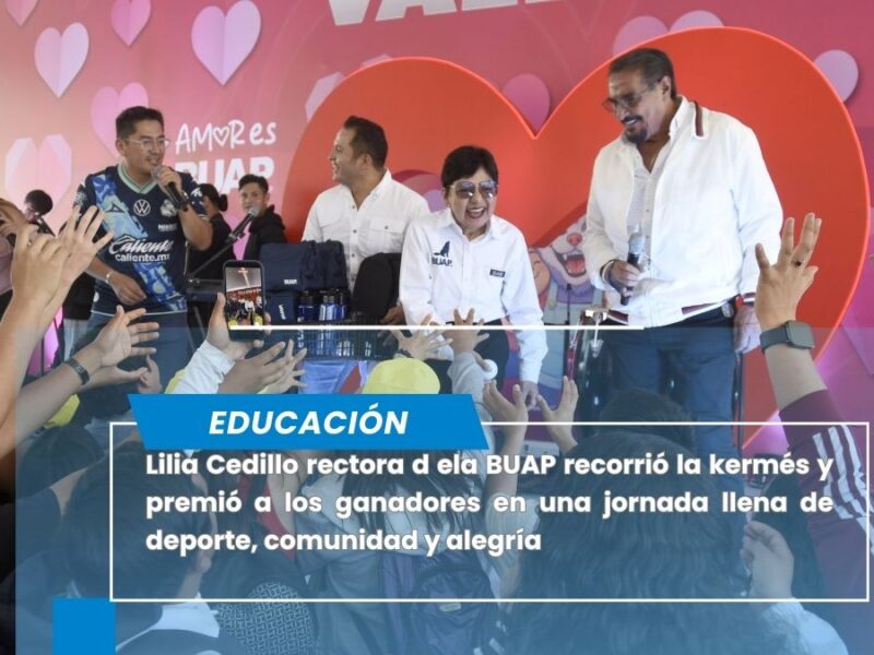 Celebra BUAP el Día del Amor y la Amistad