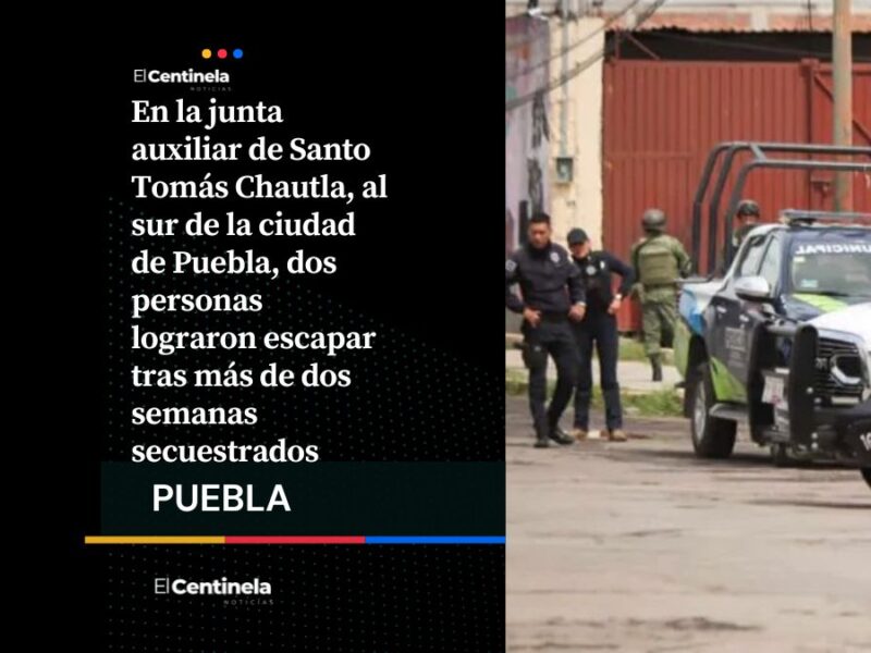 Escapan del infierno: secuestrados huyen y delatan a sus captores en Chautla