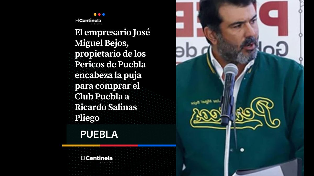 el empresario Pepe Miguel, dueño de Pericos, busca comprarle el Club Puebla a Salinas Pliego