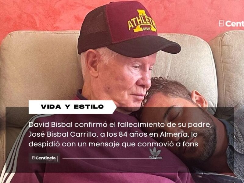 David Bisbal despide con emotivo mensaje a su padre José Bisbal, fallecido a los 84 años