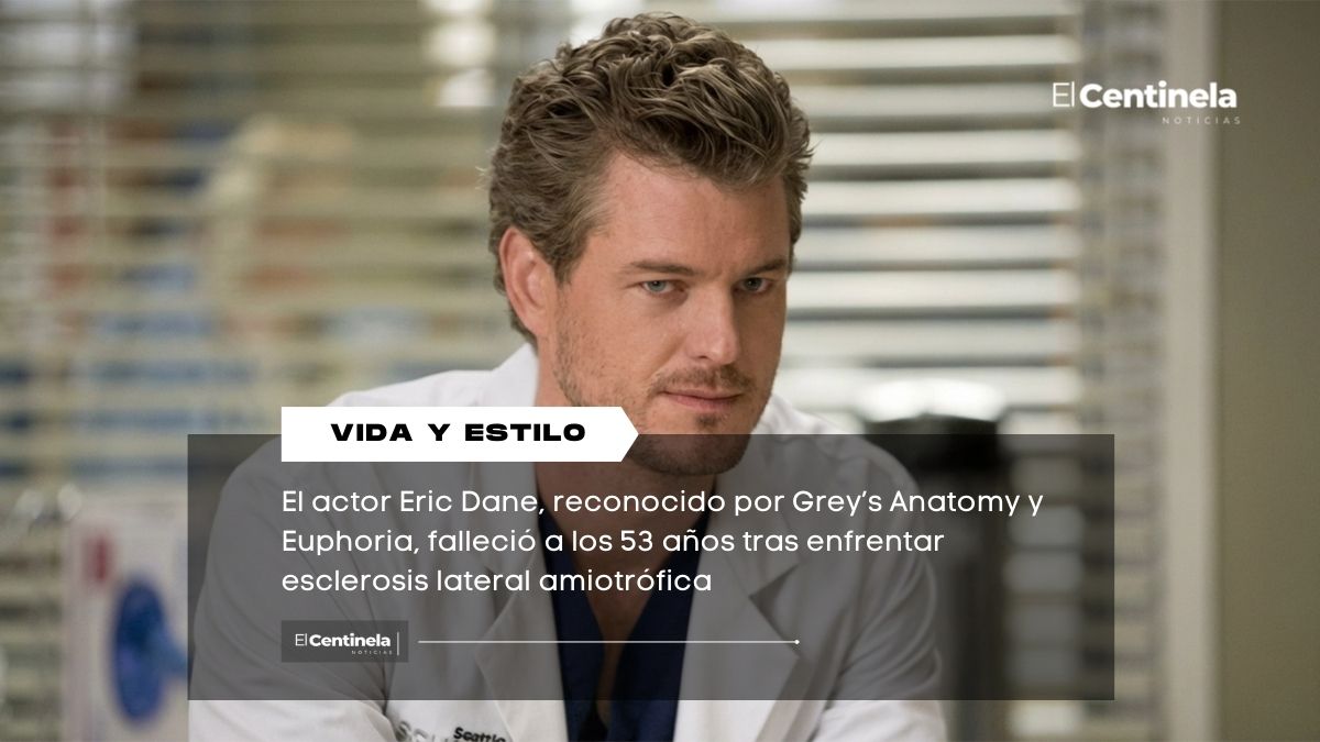 Muere Eric Dane a los 53 años tras diagnóstico de esclerosis lateral amiotrófica (ELA)