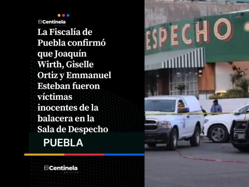 Joaquín Wirth, Giselle y Emmanuel eran inocentes: FGE confirma confusión y toxicológicos limpios