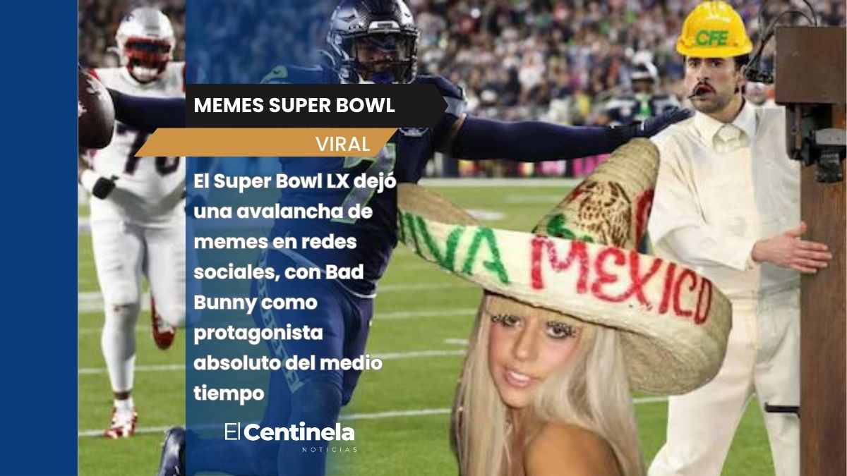 Bad Bunny tuvo más tiempo el balón que Pats: Los memes que ganaron el Super Bowl 2026