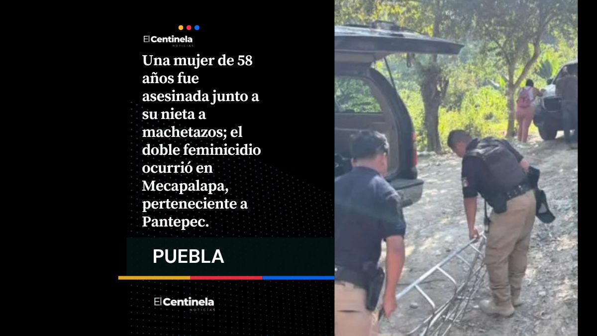 Feminicidios 8 y 9: asesinan a machetazos a abuelita y su nieta en Pantepec