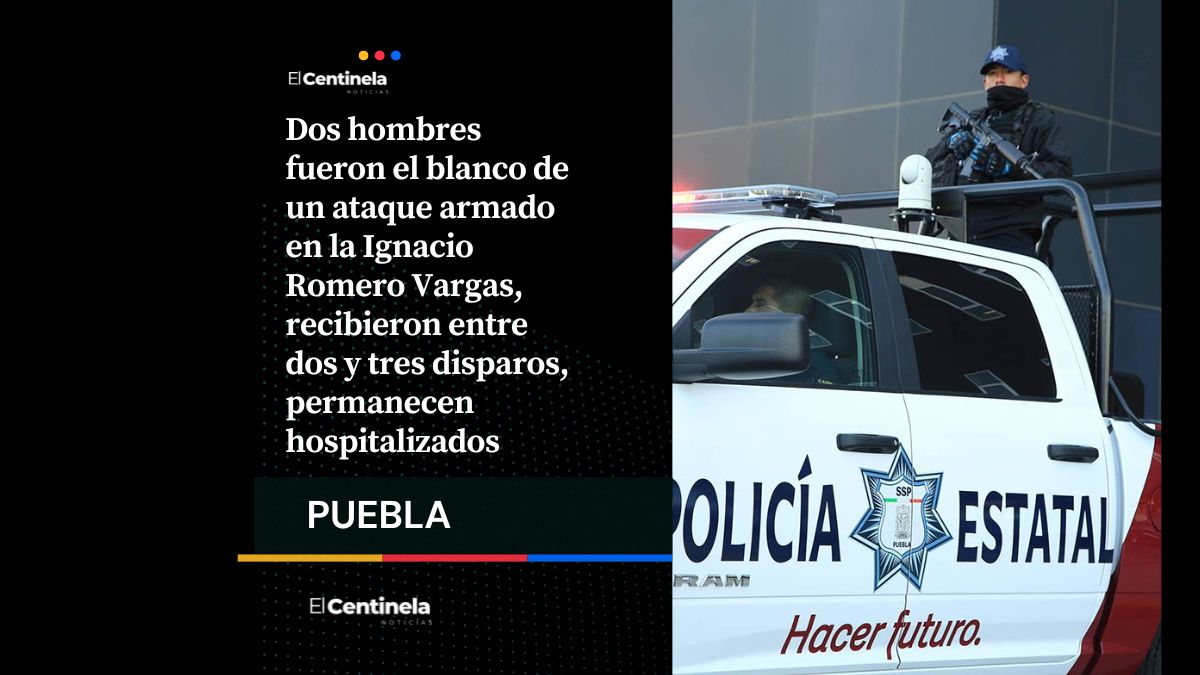 Hieren con arma de fuego a dos hombres en la Romero Vargas, ambos están graves