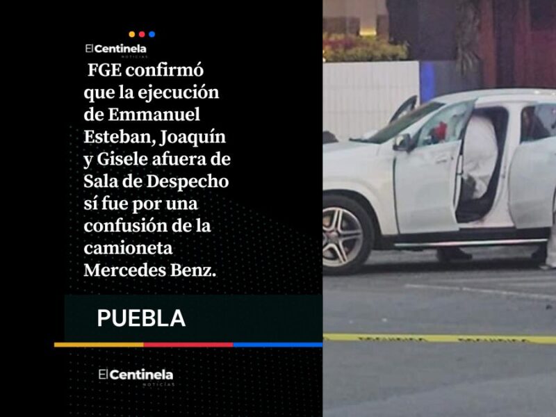 Multihomicidio de Sala de Despecho fue por confusión de la camioneta blanca, confirma FGE