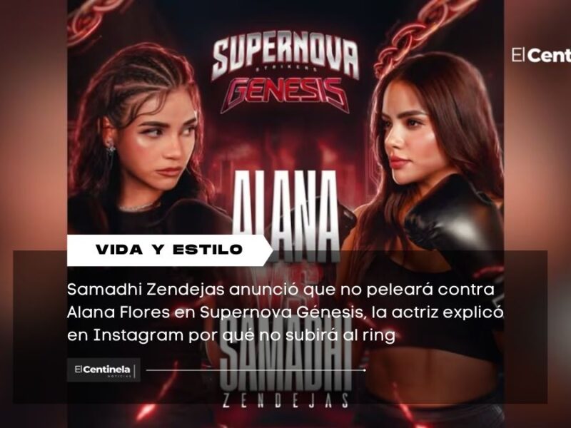 Samadhi Zendejas cancela pelea contra Alana Flores en Supernova Génesis, esta es la razón