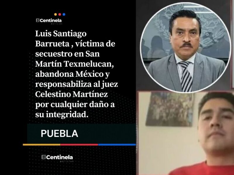 Narra víctima el secuestro perpetrado por GN y hace responsable de su integridad al juez Celestino por liberarlos
