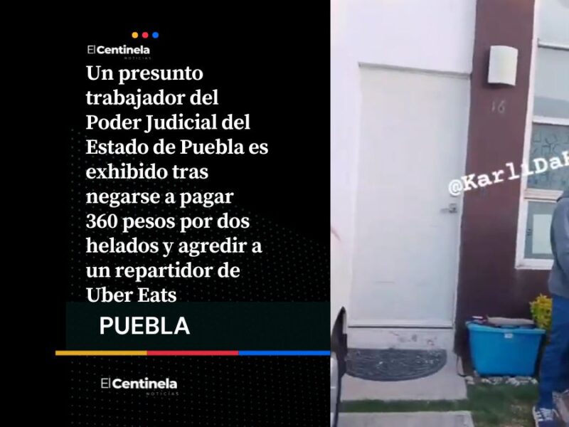 Empleado del Poder Judicial se niega a pagar pedido y arremete contra repartidor de Uber Eats