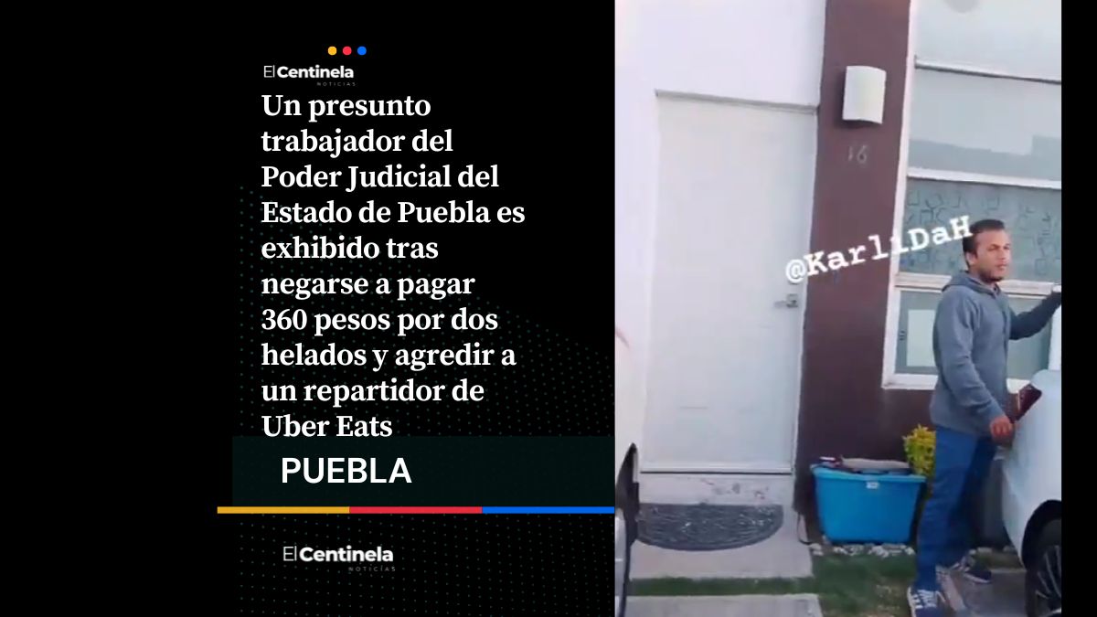 Empleado del Poder Judicial se niega a pagar pedido y arremete contra repartidor de Uber Eats