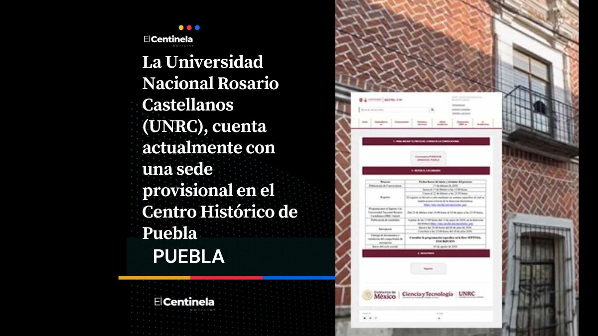 Abren registro en Puebla para estudiar Medicina o Enfermería en la Universidad Rosario Castellanos