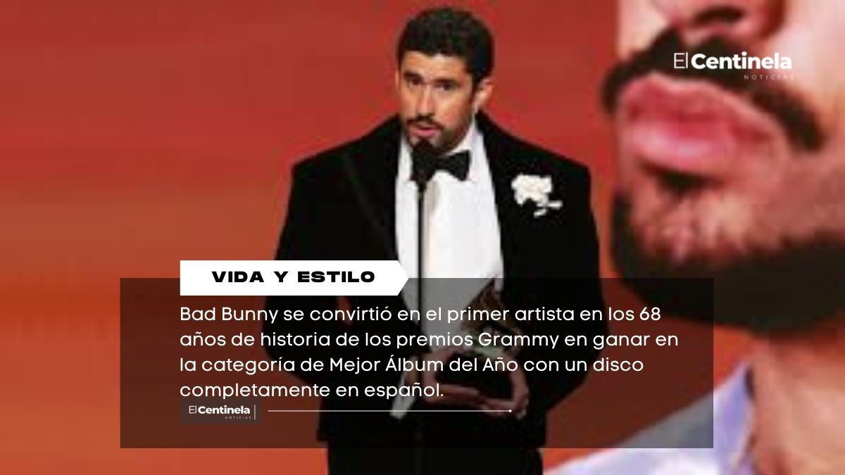 Bad Bunny hace historia en los Grammy: "Debí tirar más fotos" es el primer disco en español en ganar como Mejor Álbum del Año