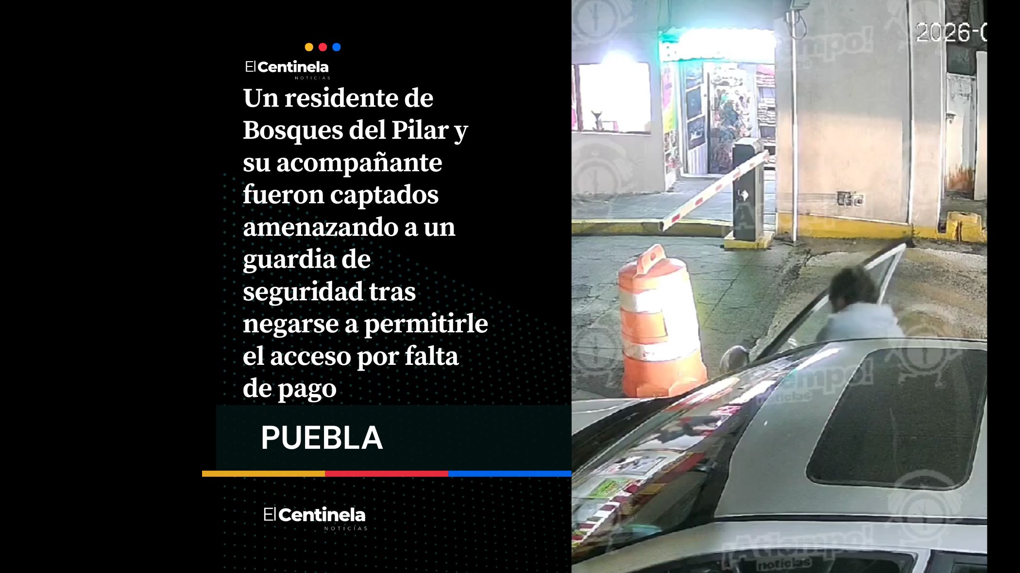 Residentes de Bosques del Pilar insultan y amenazan a guardia por negarse a darles acceso