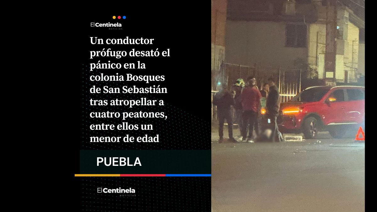 De terror: conductor atropella a cuatro personas en Bosques de San Sebastián