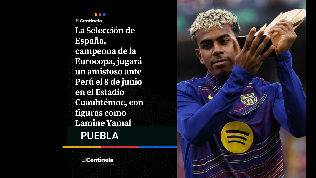 Lamine Yamal y la Selección de España vs Perú en el Estadio Cuauhtémoc previo al Mundial