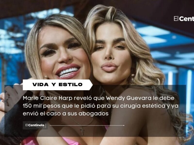 Marie Claire exhibe a Wendy Guevara por deuda de 150 mil pesos: “La deuda se va a leyes”