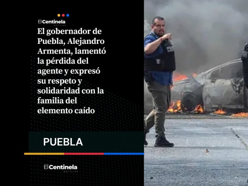 Fallece elemento poblano de la Guardia Nacional durante operativo contra El Mencho