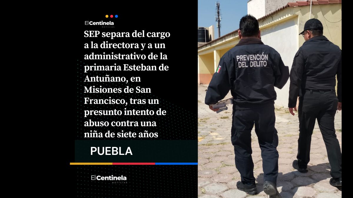 SEP destituye a directora y administrativo por presunto intento de abuso en primaria de Coronango