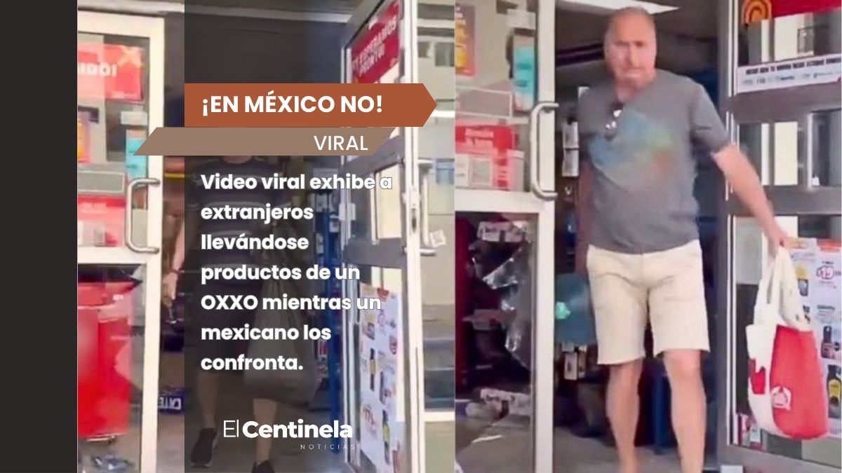 Extranjeros saquean tienda en Puerto Vallarta y quedan exhibidos: "Deberían avergonzarse”