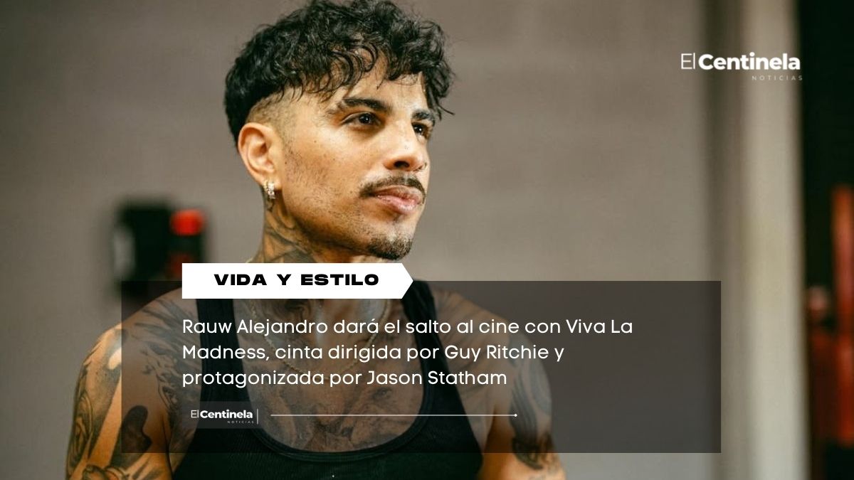 Rauw Alejandro debutará en el cine con Viva La Madness, la nueva película de Guy Ritchie