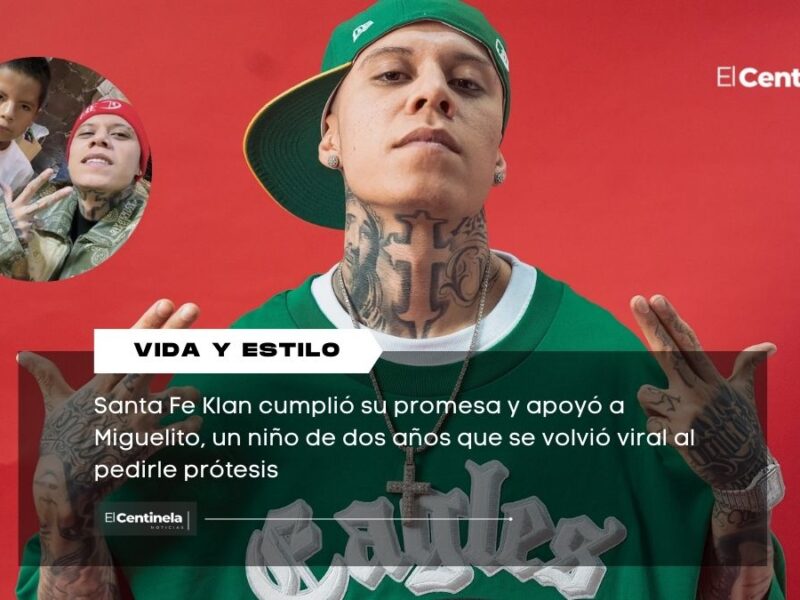Santa Fe Klan cumple promesa y regala prótesis a Miguelito, niño que le pidió “unas manitas”