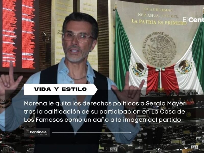 Esta es la consecuencia a Sergio Mayer por dañar imagen de Morena al unirse a LCDLFM