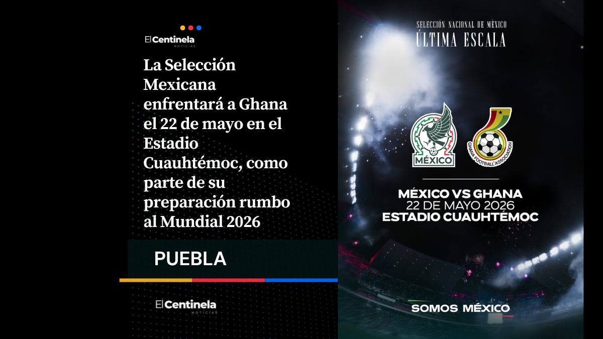 Selección Mexicana vs Ghana en el Cuauhtémoc: Tri jugará amistoso rumbo al Mundial 2026