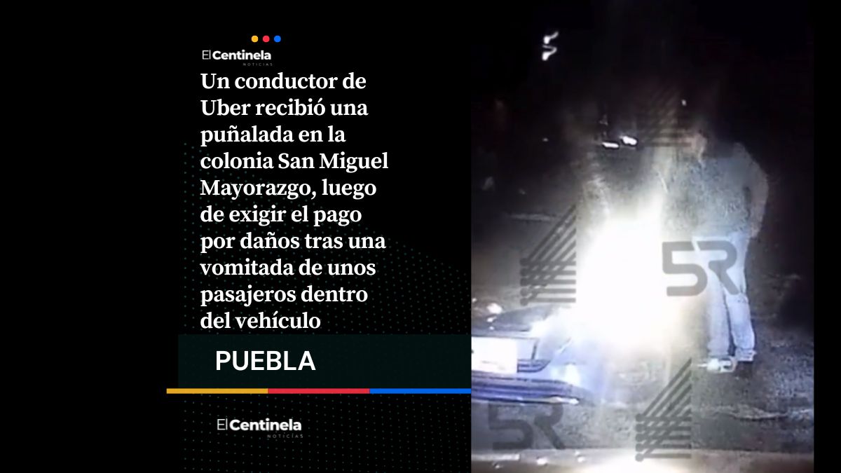 Pasajeros alcoholizados apuñalan a conductor de Uber en Mayorazgo al negarse a pagar vomitada