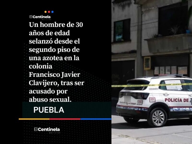 Acusado de abusar de su hijastra se lanza del segundo piso para evitar arresto en Clavijero