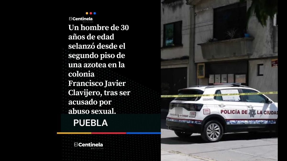 Acusado de abusar de su hijastra se lanza del segundo piso para evitar arresto en Clavijero