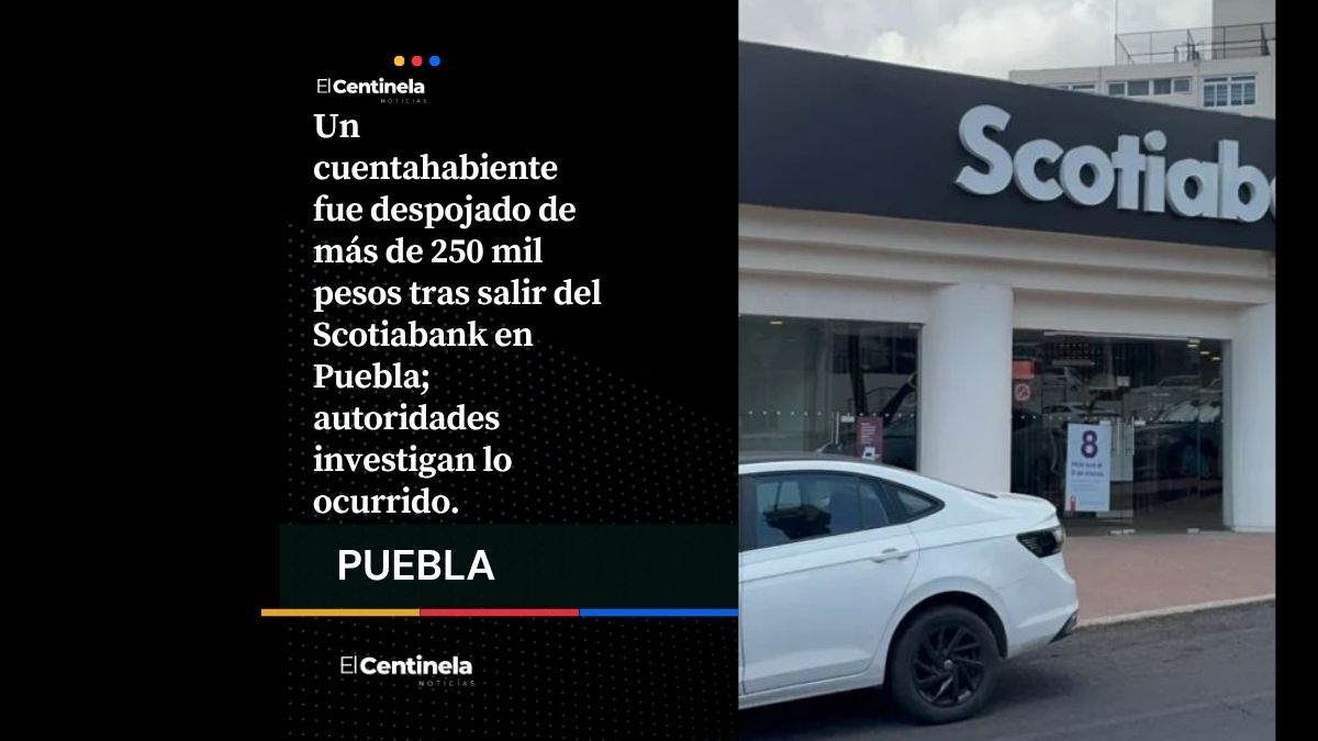 Asaltan a cuentahabiente afuera de Scotiabank en La Paz; le roban más de 250 mil pesos