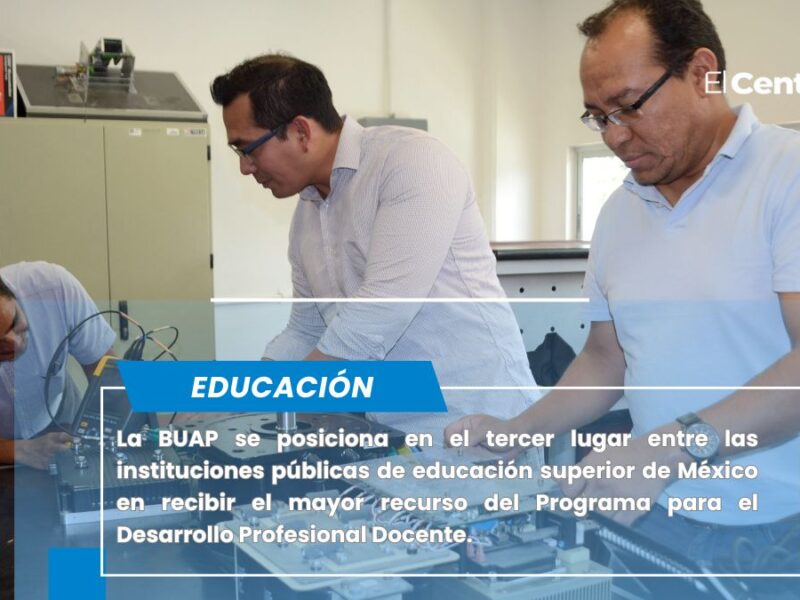 Destaca BUAP a nivel nacional: tercera en recursos Prodep y segunda en cuerpos académicos consolidados
