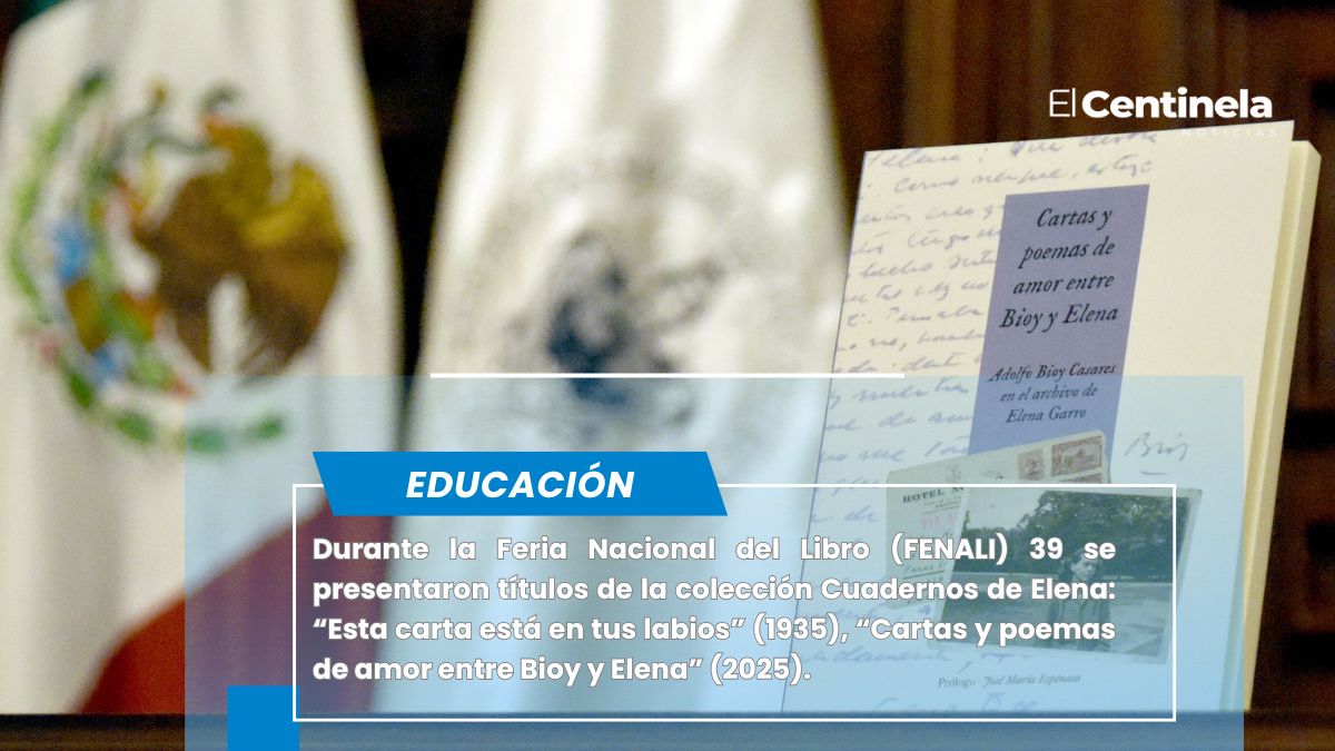 Presentan Cuadernos de Elena Garro en la FENALI 39