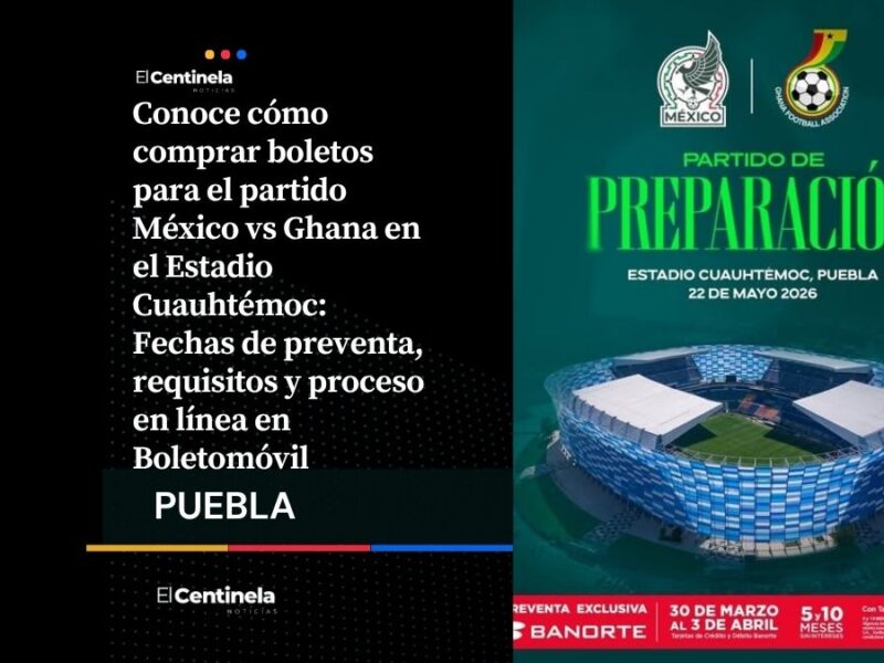 Boletos México vs Ghana en el Estadio Cuauhtémoc: paso a paso para comprarlos en preventa